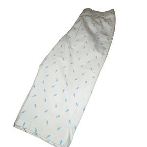 Boca Bay Women’s Capris Pants Seahorse Size 18P Nautical Blue White Ocean Beach
